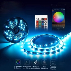 DOSYU RGBW LED Strip Control Adapter, WiFi LED Controller, IR Remote Control Dimmable 4 Pin LED Strip Light 5050 3528 2835 LED Light