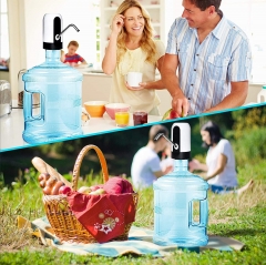 DOSYU Water Dispenser Kettle, Automatic Water Dispenser Charging Bottle Drinking Water, Pump System, Universal Equipment For Camping, School, Office, Home, Portable USB Rechargeable Cordless Water Pump