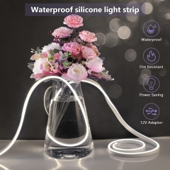 DOSYU Neon Strip, 5M/16.4ft Waterproof Flexible Neon (Without Adapter)