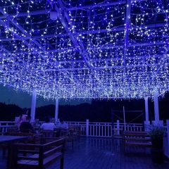SERIE DE CASCADA DE LED 700 Led 13m Waterfall Series Christmas Light Christmas Decoration Eaves Roof Railing Outdoor Light