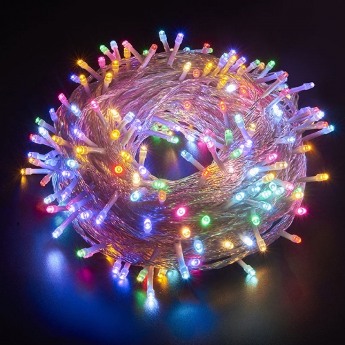 SERIE DE CASCADA DE LED 200 Led 4m Waterfall Series Christmas Light Christmas Decoration Eaves Roof Railing Outdoor Light