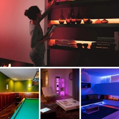 5m 150LED light, RGB light bar with remote control, LED light for bedroom tv room, party, Christmas decoration, DIY decoration
