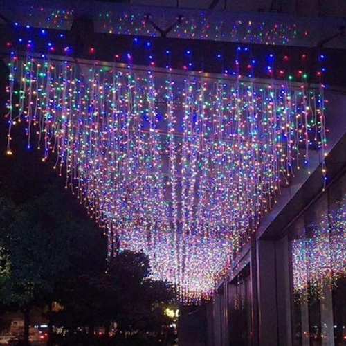 SERIE DE CASCADA DE LED 700 Led 13m Waterfall Series Christmas Light Christmas Decoration Eaves Roof Railing Outdoor Light