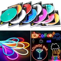 5m 10 different colors monochrome neon strips