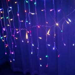 SERIE DE CASCADA DE LED 300 Led 6m Waterfall Series Christmas Light Christmas Decoration Eaves Roof Railing Outdoor Light